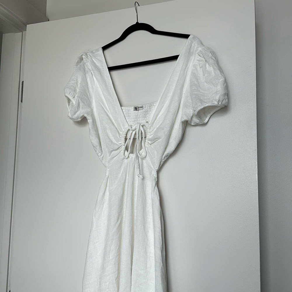 Earthbound Trading Co Cutout Maxi Dress (Size XL)